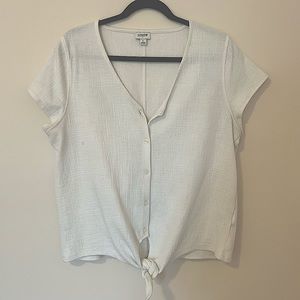 Jcrew Button front top